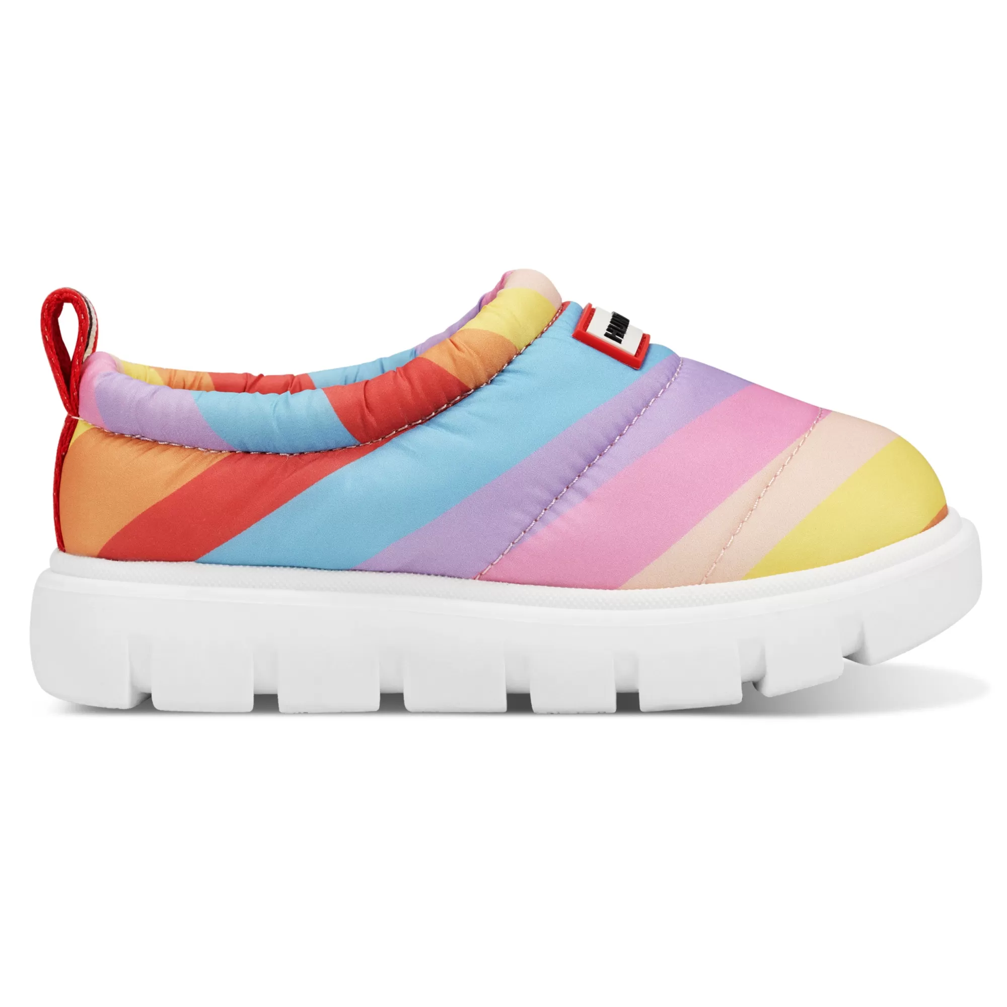 Hunter Little Kids Cody Lug Sole Insulated Water Resistant Slip-on Shoes Rainbow Discount