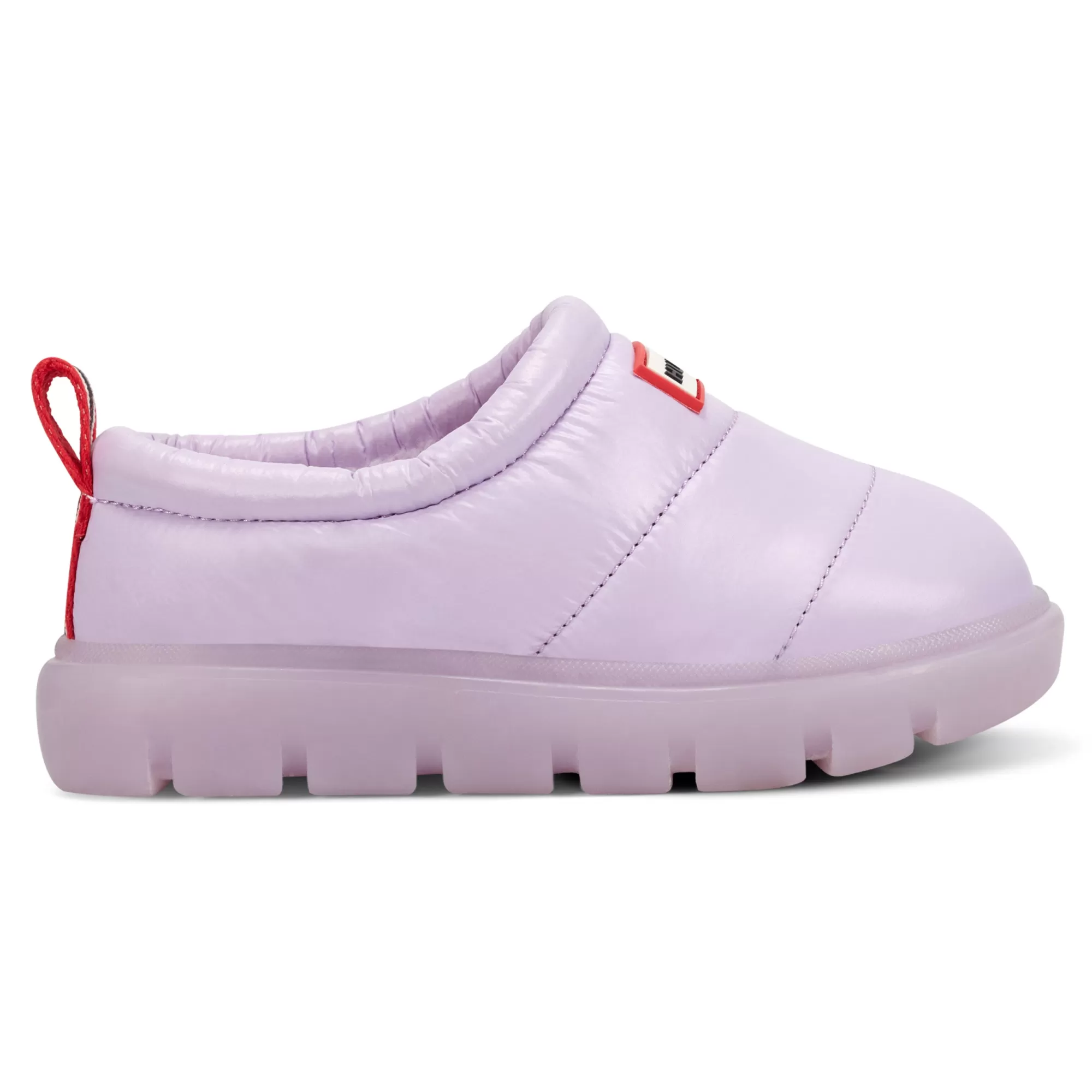 Hunter Little Kids Cody Lug Sole Insulated Water Resistant Slip-on Shoes LightPurple Clearance