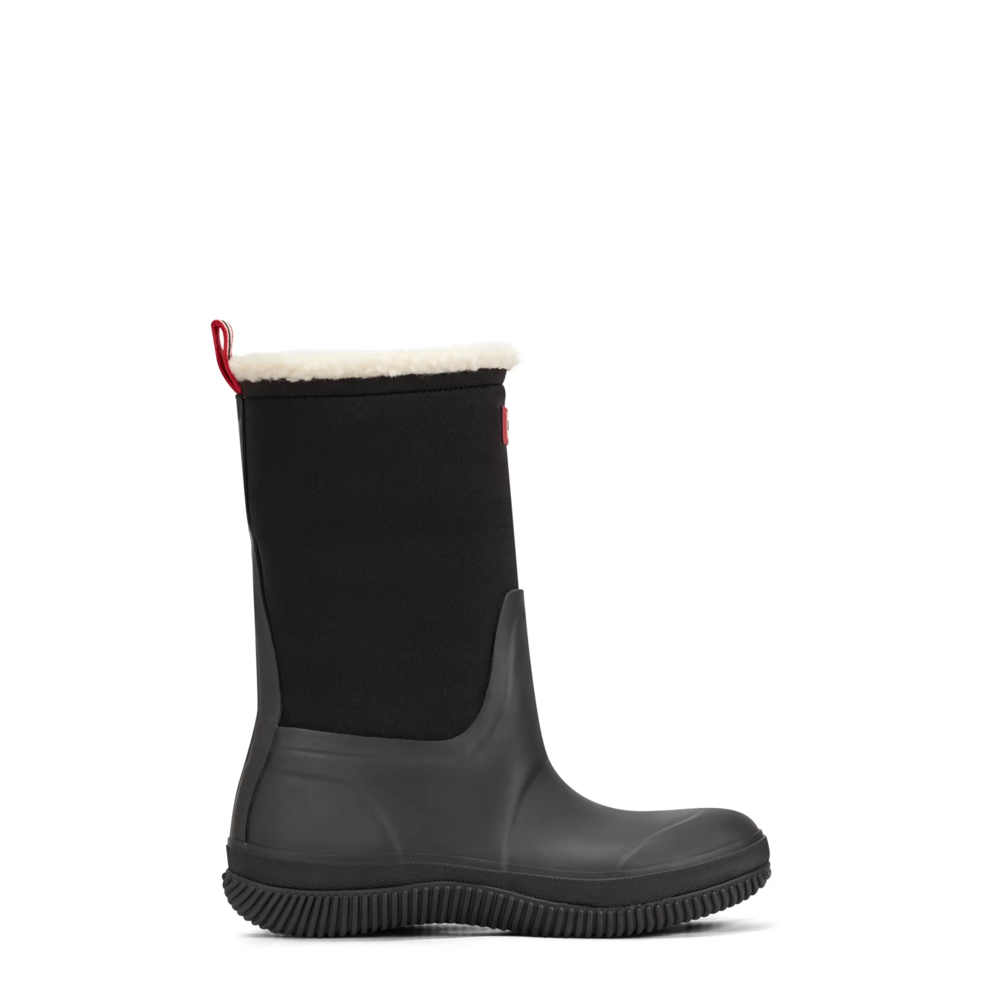 Hunter Women's Thunor Indoor/Outdoor Insulated Roll Top Waterproof Snow Boots Black Outlet